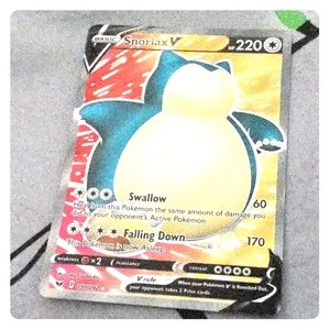 Rear pokemon card